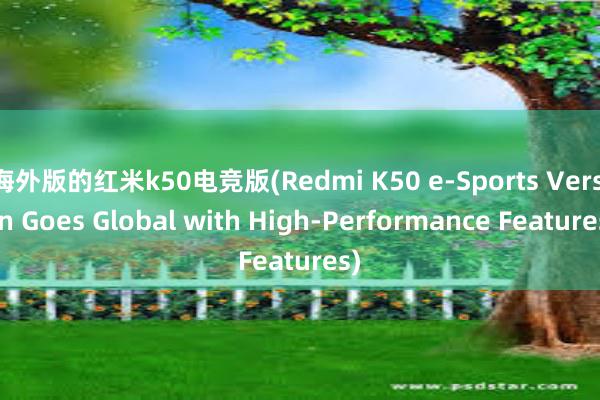 海外版的红米k50电竞版(Redmi K50 e-Sports Version Goes Global with High-Performance Features)
